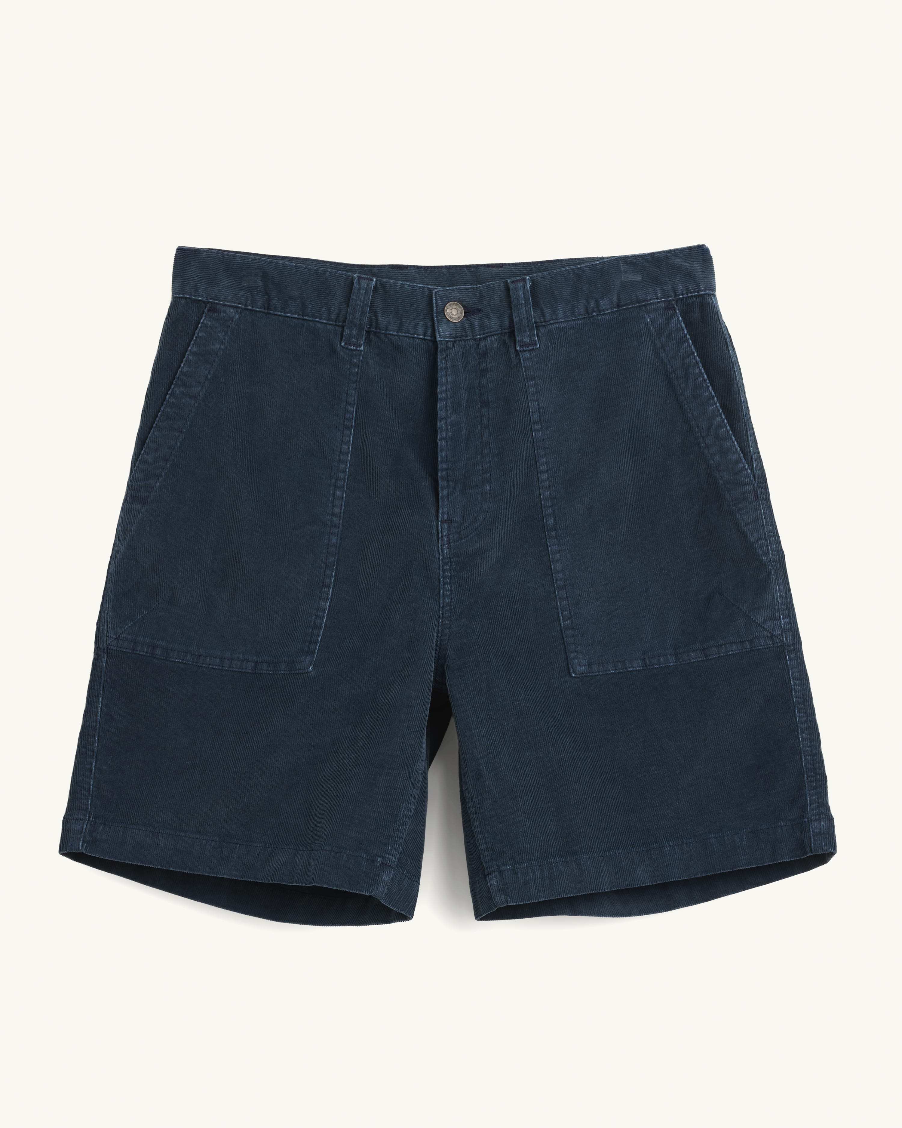 Cord Camp Shorts - Navy - Image 2
