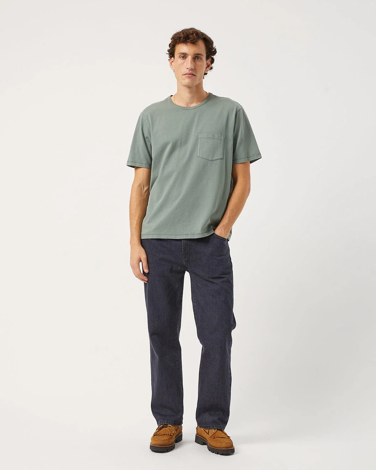 Garment Dye Tee - Seafoam - Image 2