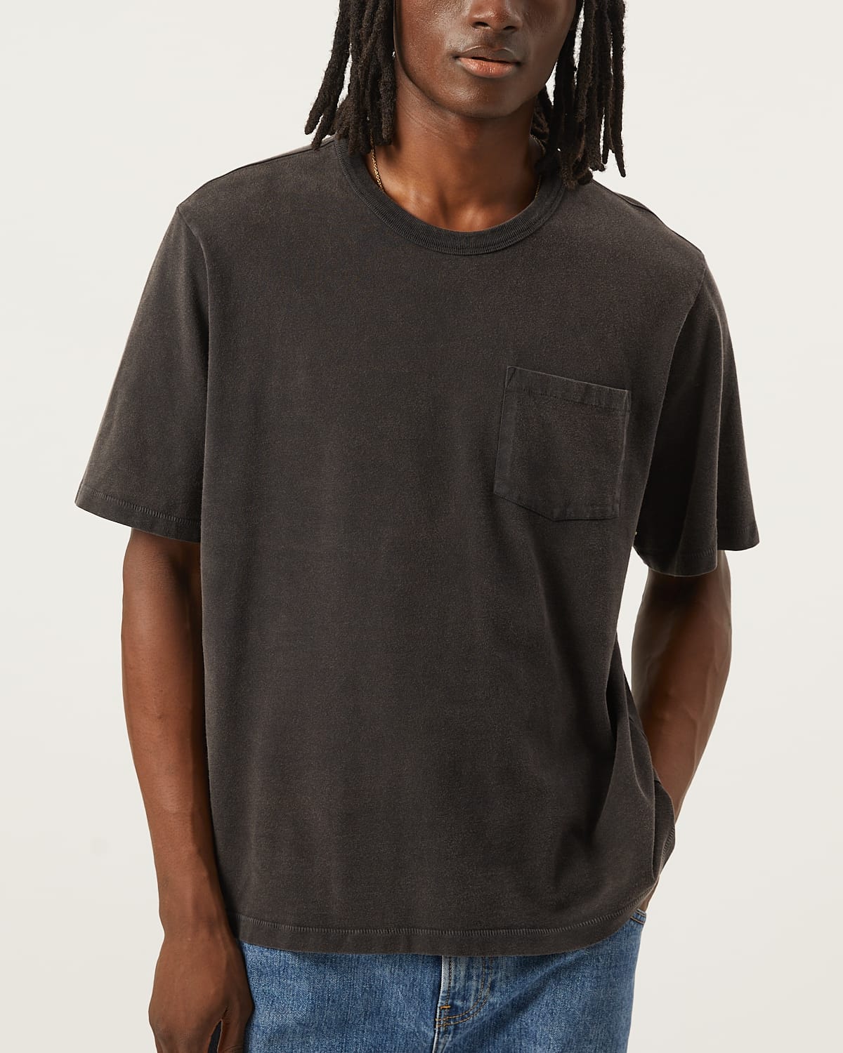 Garment Dye Tee - Black - Image 3