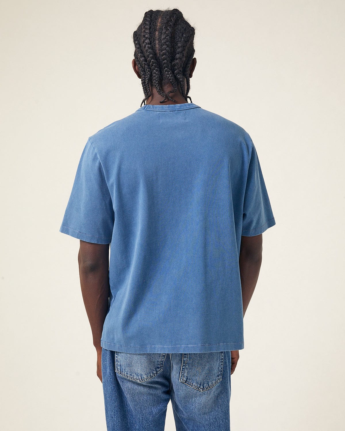 Garment Dye  Tee - Indigo - Image 3