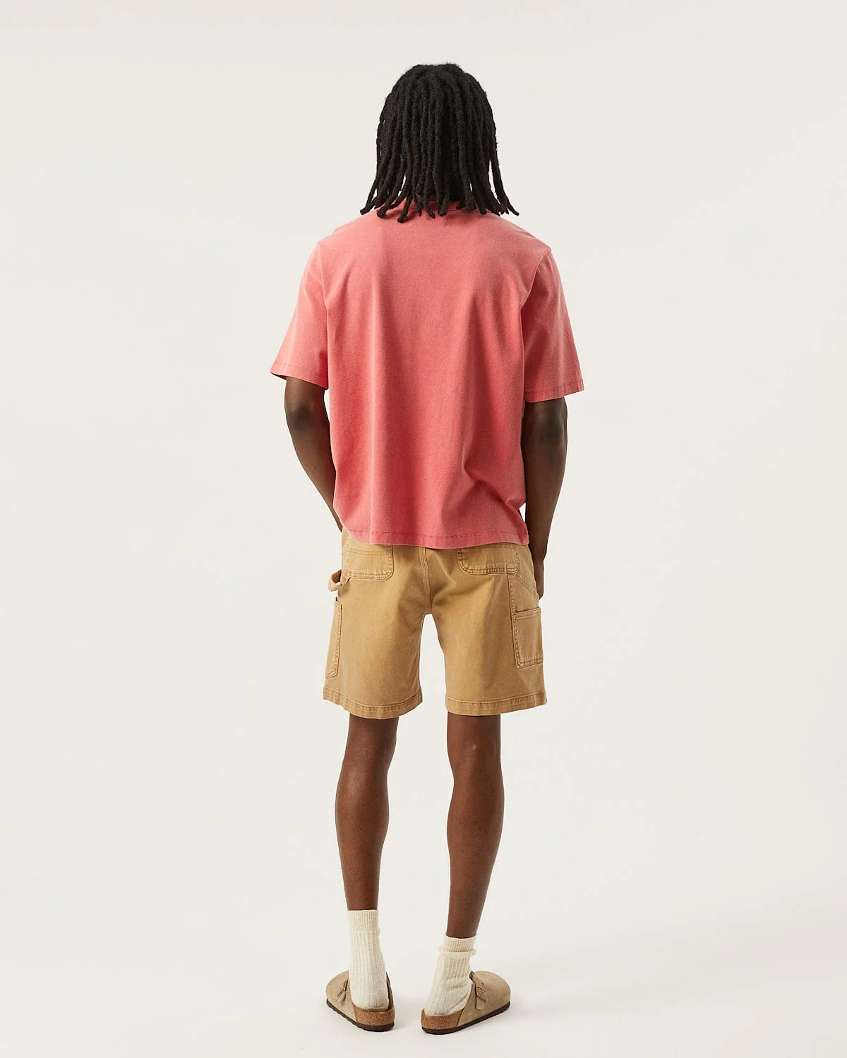 Garment Dye  Tee - Red - Image 2