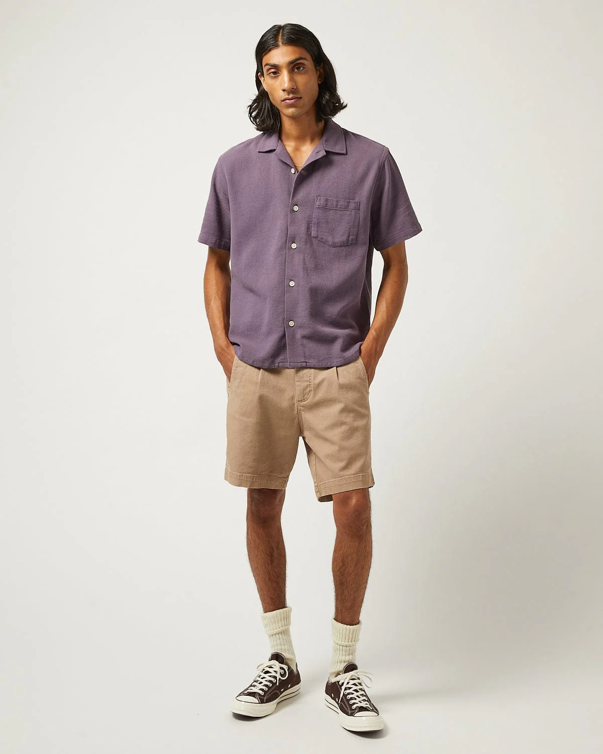 Hopsack SS - Violet - Image 2