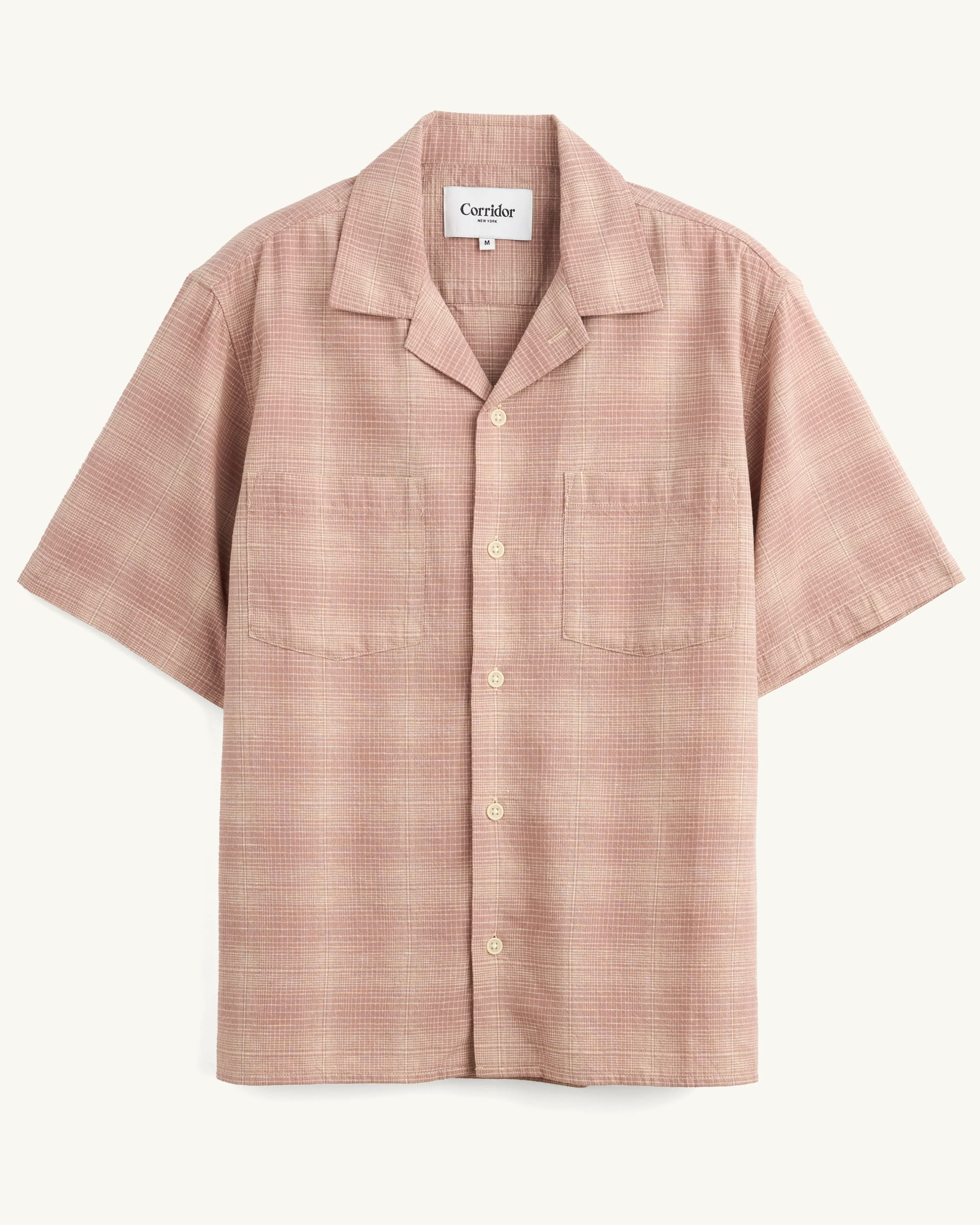 Linen Plaid SS - Pink - Image 2