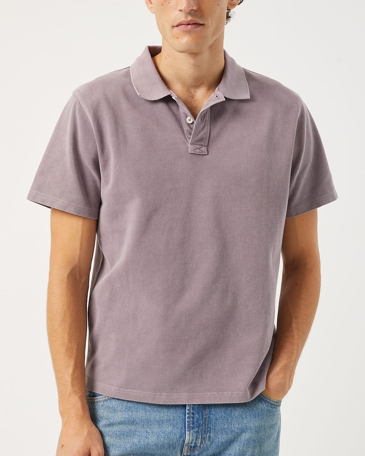 Pique Polo - Dusk - Image 3