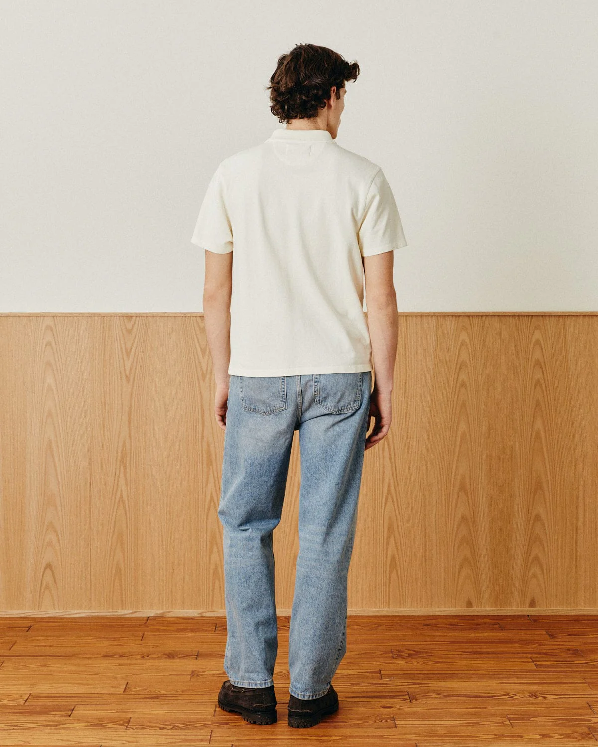 Pique Polo - White - Image 4