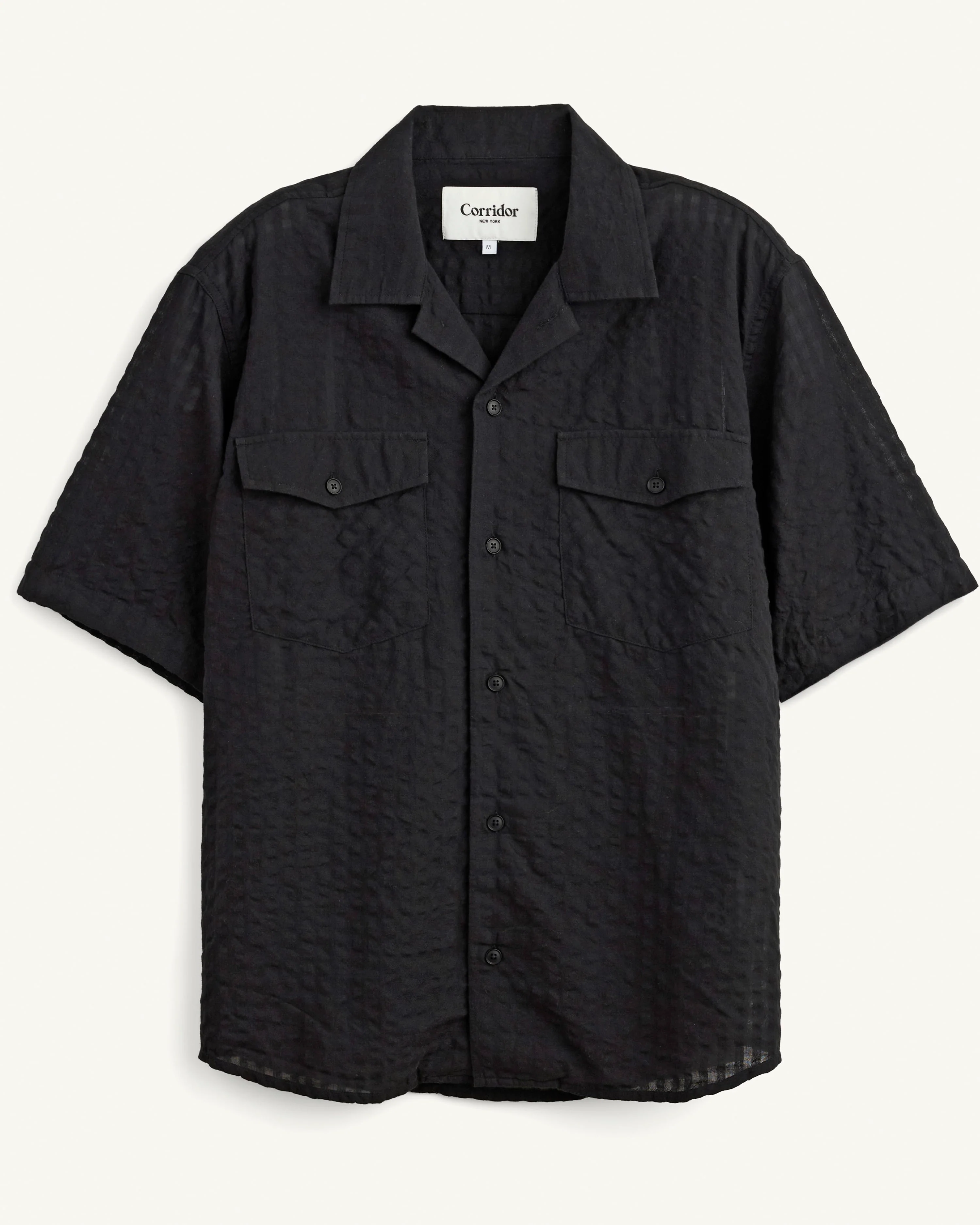 Windowpane Check SS - Black